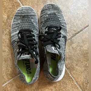 Nike Black and Gray Flyknit Sneakers